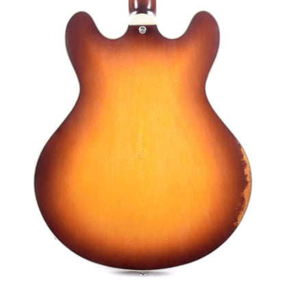 Eastman T64/v-T Thinline Antique Goldburst w/Lollar P-90 Dogears & Trapeze Tailpiece Electric Guitars / Hollow Body