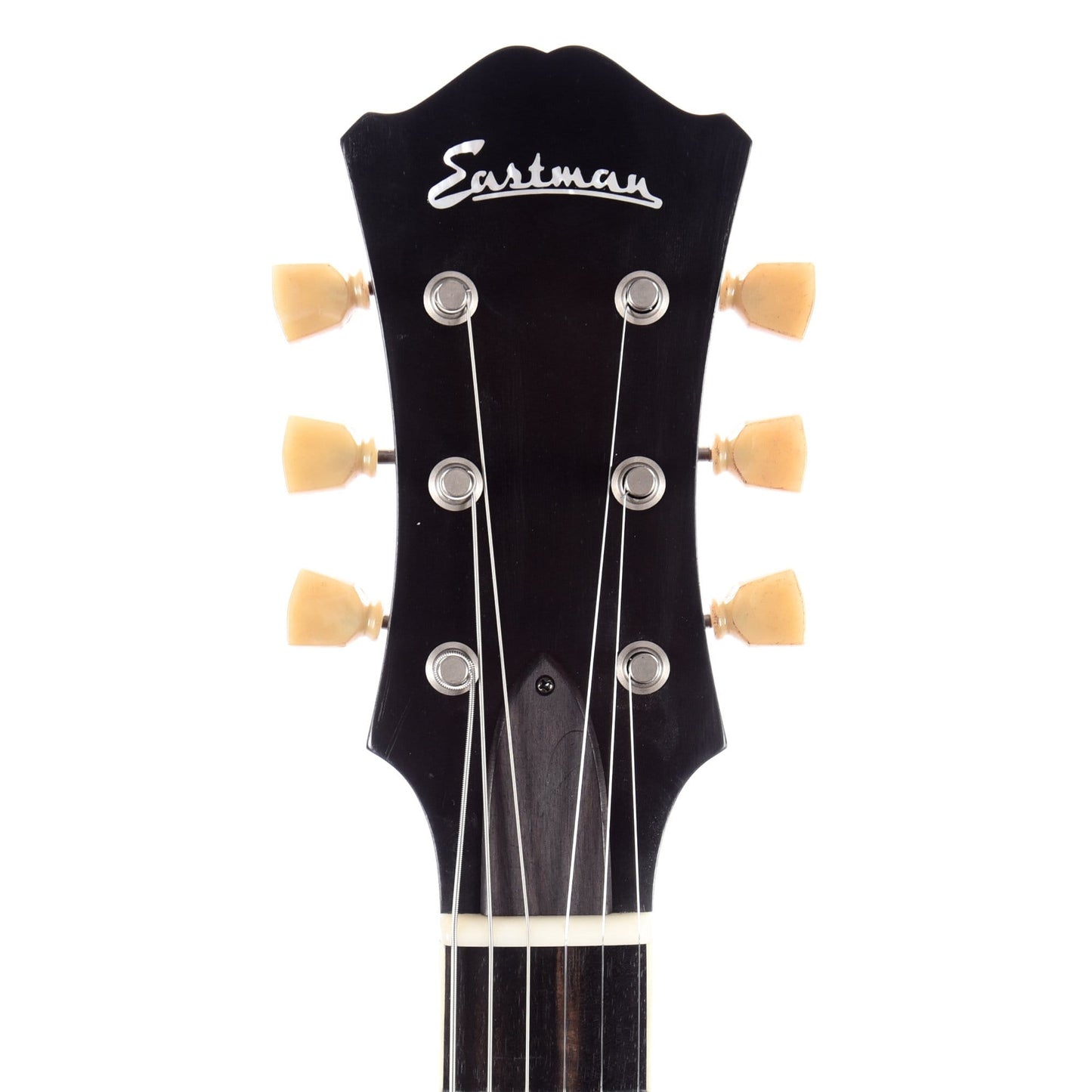 Eastman T64/v-T Thinline Antique Goldburst w/Lollar P-90 Dogears & Trapeze Tailpiece Electric Guitars / Hollow Body