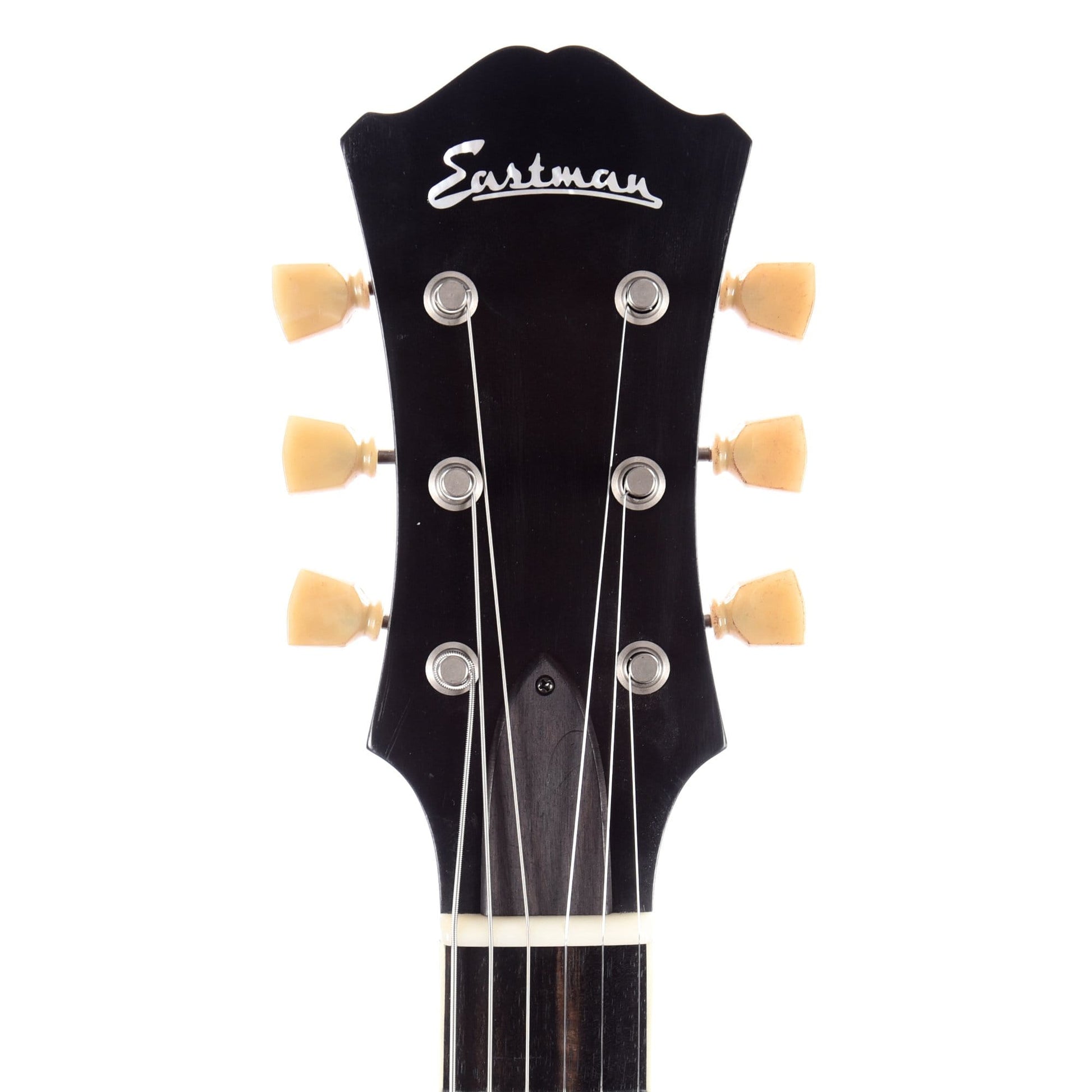 Eastman T64/v-T Thinline Antique Goldburst w/Lollar P-90 Dogears & Trapeze Tailpiece Electric Guitars / Hollow Body