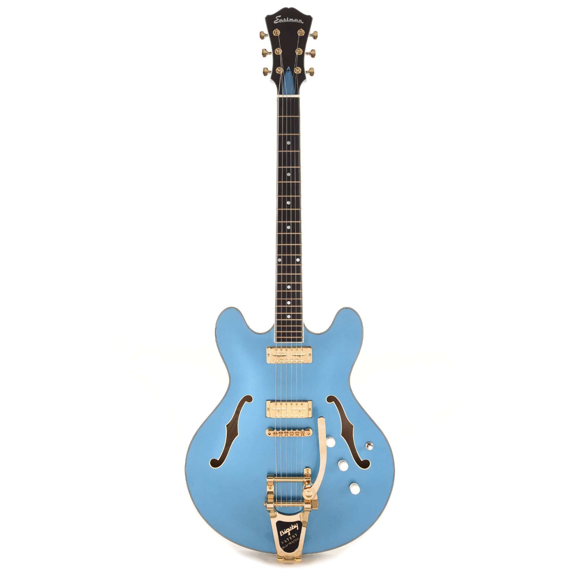 Eastman Custom Edition T486 Semi-Hollow Celestine Blue Built by Otto D'Ambrosio Electric Guitars / Semi-Hollow