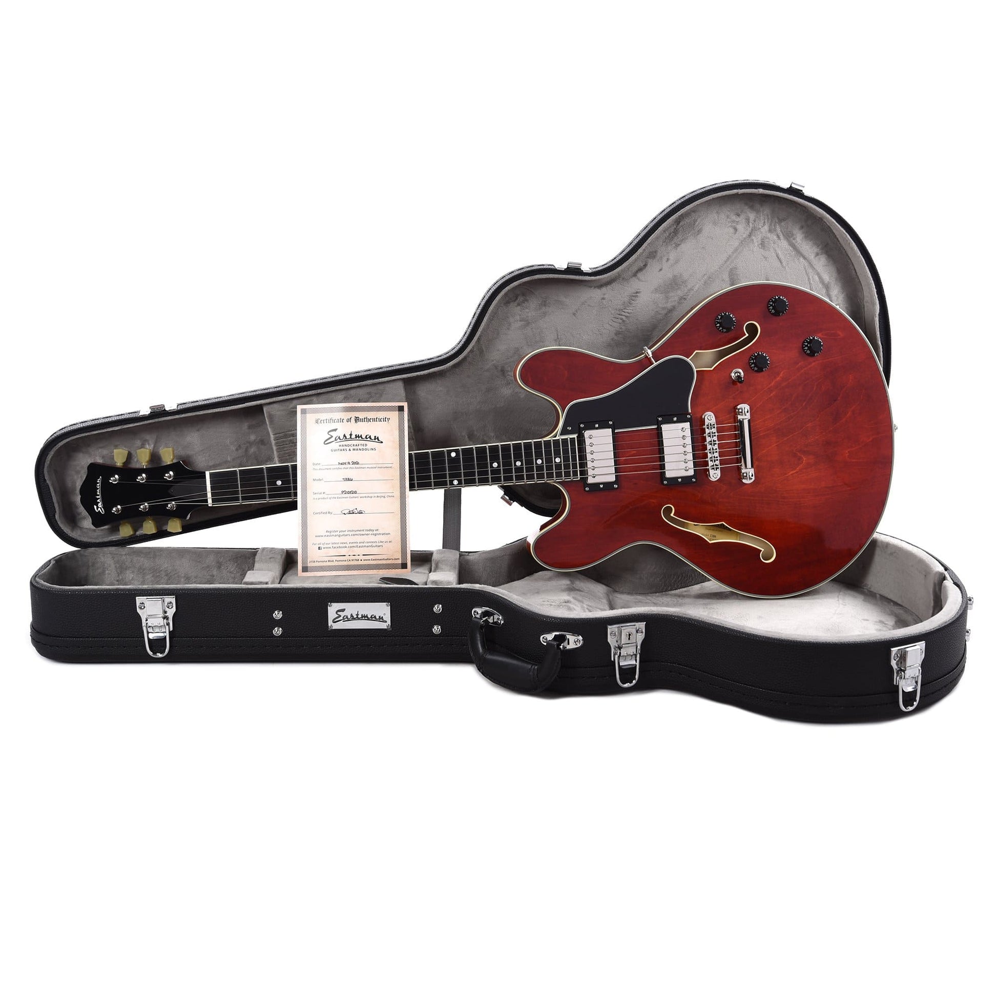 Eastman T386 Thinline Classic w/Kent Armstrong Humbuckers Electric Guitars / Semi-Hollow