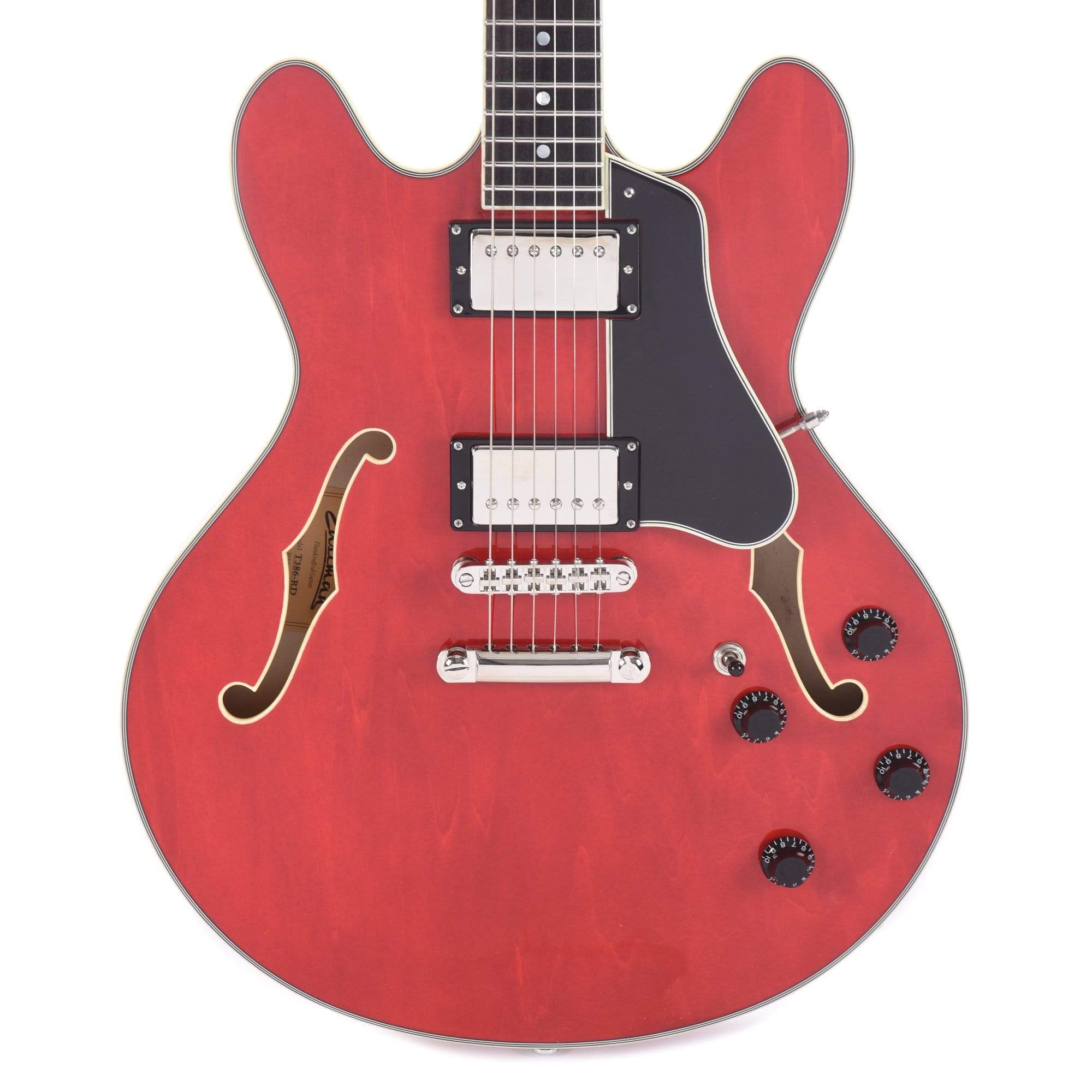 Eastman T386 Thinline Red w/Kent Armstrong Humbuckers – Chicago