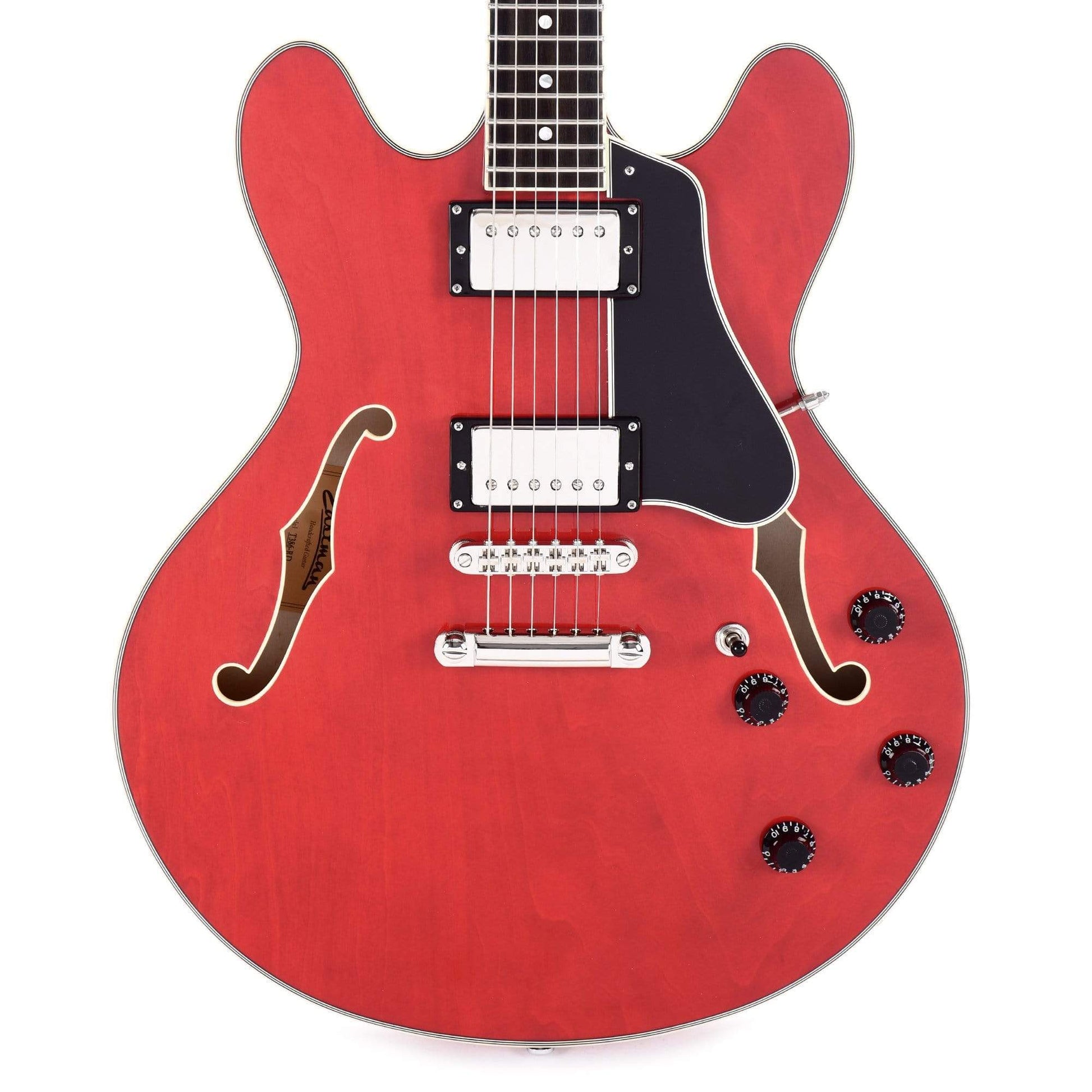 Eastman T386 Thinline Red w/Kent Armstrong Humbuckers Electric Guitars / Semi-Hollow
