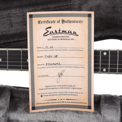 Eastman T484 Thinline Truetone Gloss Goldburst Electric Guitars / Semi-Hollow
