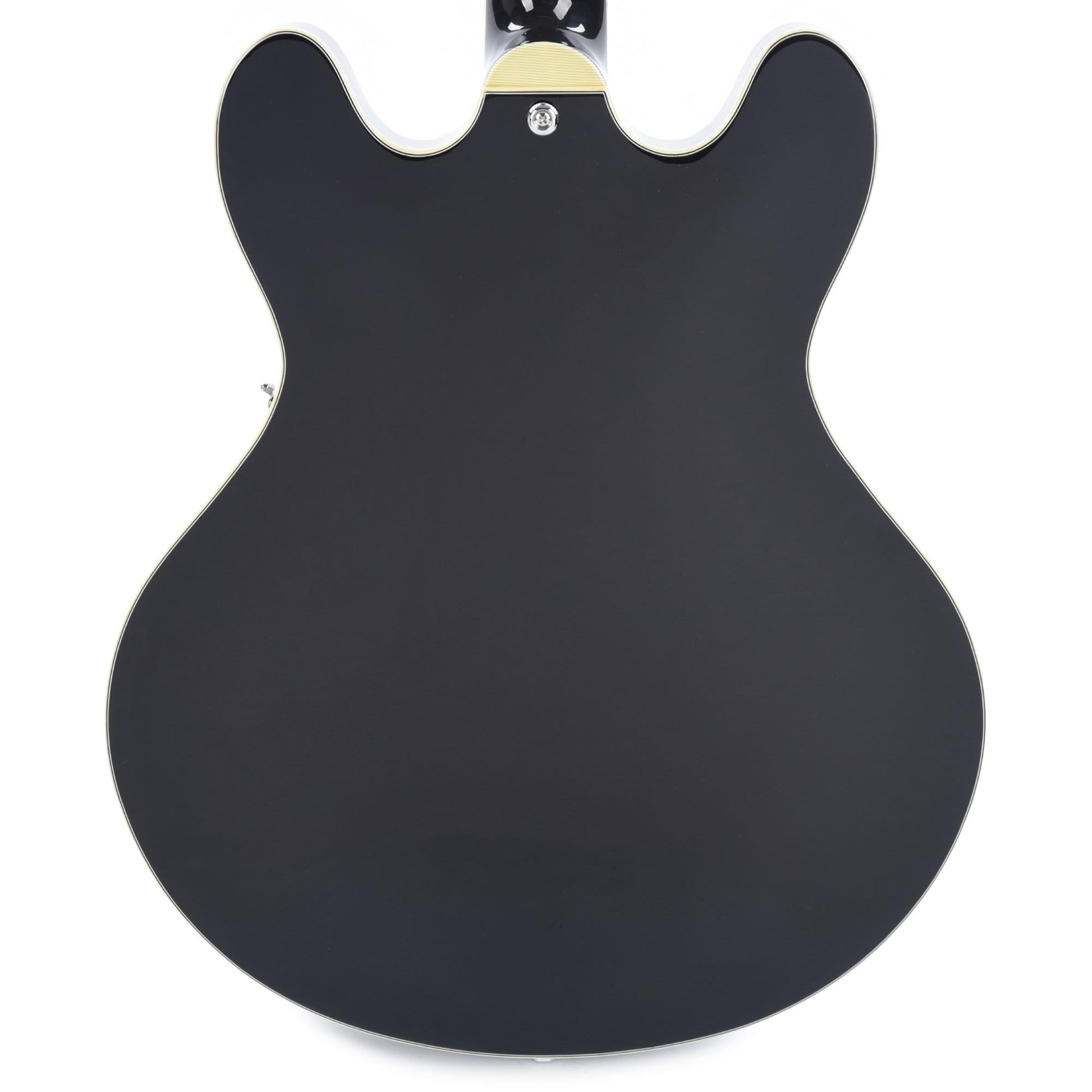 Eastman T486 Thinline Deluxe Black w/Seymour Duncan Humbuckers Electric Guitars / Semi-Hollow