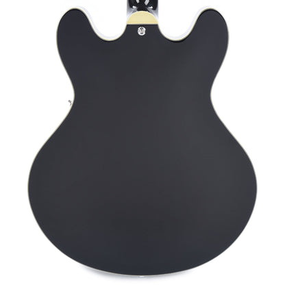Eastman T486 Thinline Deluxe Black w/Seymour Duncan Humbuckers Electric Guitars / Semi-Hollow