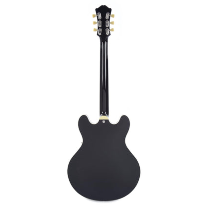 Eastman T486 Thinline Deluxe Black w/Seymour Duncan Humbuckers Electric Guitars / Semi-Hollow