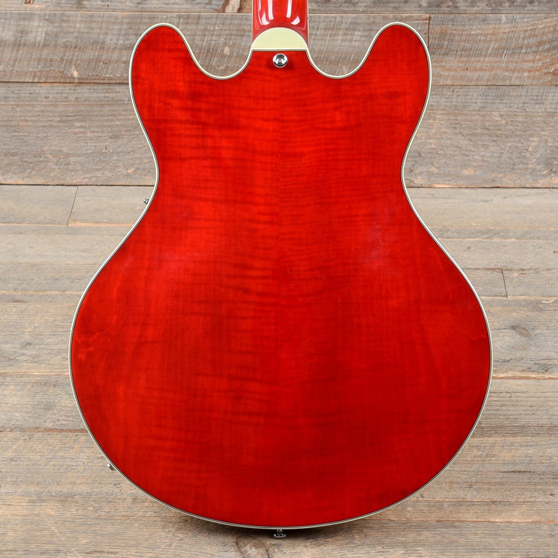 Eastman T486 Thinline Deluxe Red w/Seymour Duncan Humbuckers Electric Guitars / Semi-Hollow