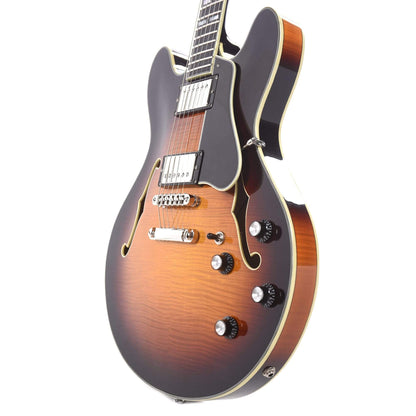 Eastman T486 Thinline Deluxe Sunburst w/Seymour Duncan Humbuckers Electric Guitars / Semi-Hollow