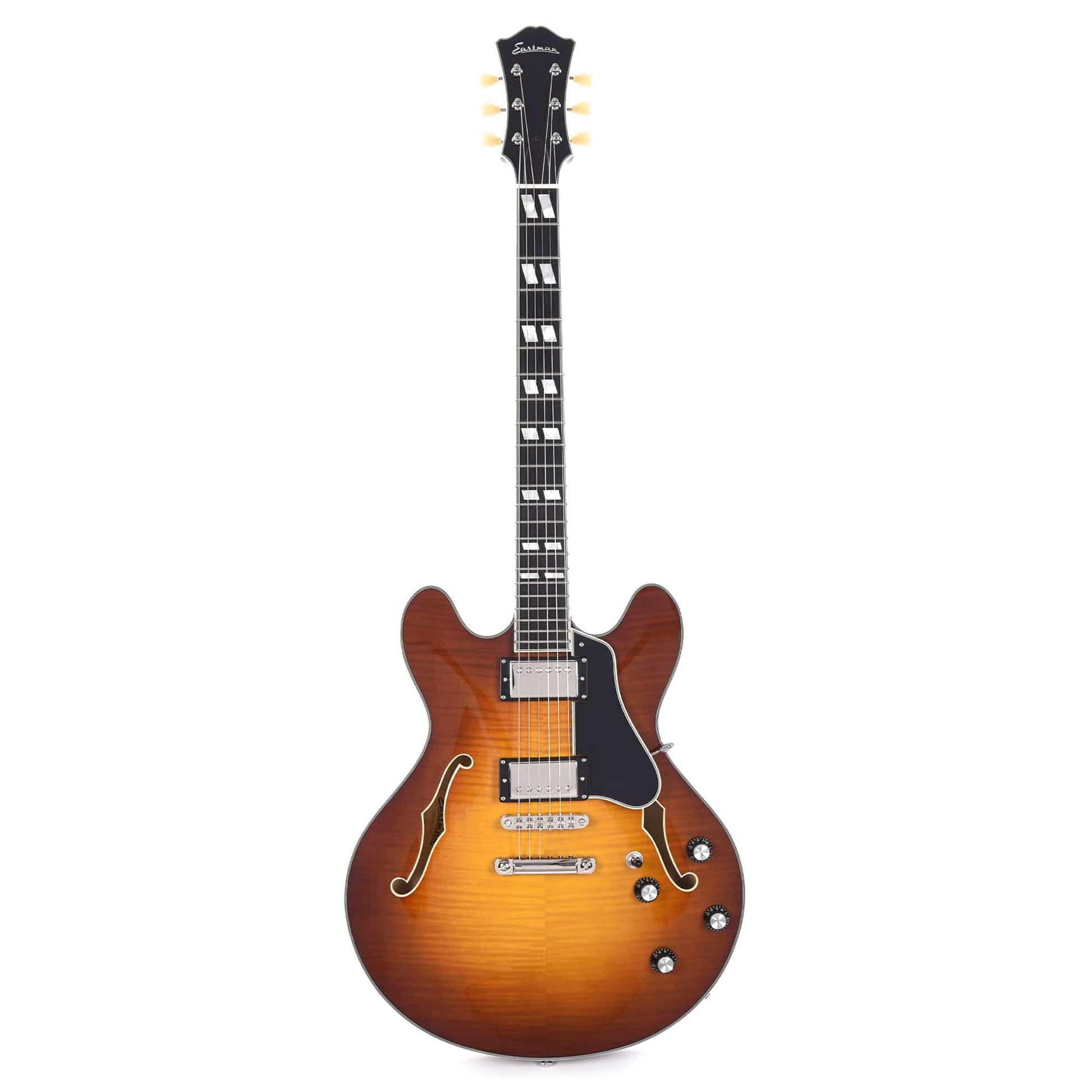 Eastman T486 Thinline Goldburst w/Seymour Duncan Humbuckers Electric Guitars / Semi-Hollow