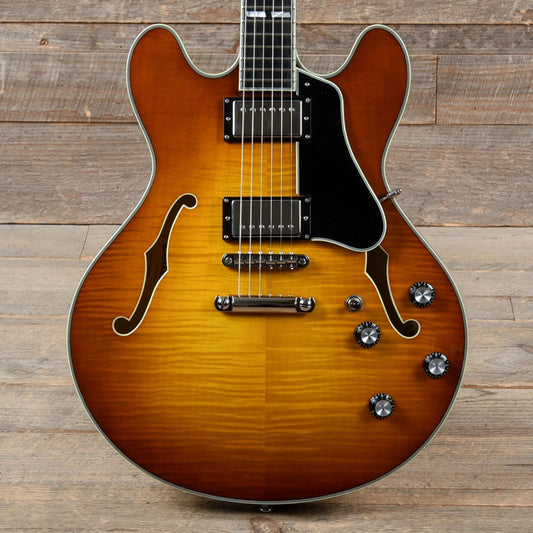 Eastman T486 Thinline Goldburst w/Seymour Duncan Humbuckers Electric Guitars / Semi-Hollow