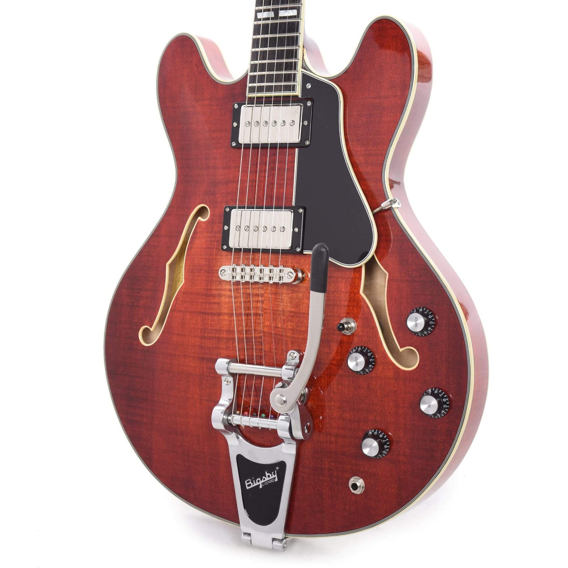 Eastman T486B Thinline Classic w/Seymour Duncan Pickups, & Bigsby Electric Guitars / Semi-Hollow