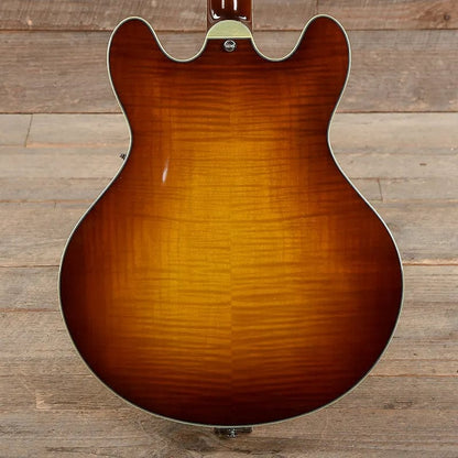 Eastman T486B Thinline Goldburst w/Seymour Duncan Pickups & Bigsby, Electric Guitars / Semi-Hollow