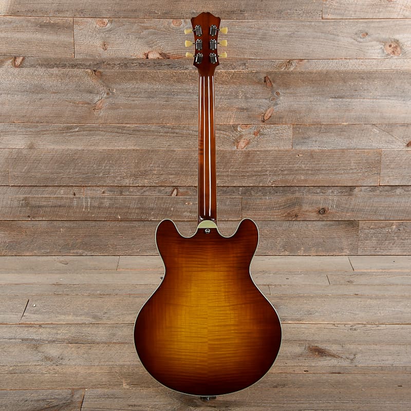 Eastman T486B Thinline Goldburst w/Seymour Duncan Pickups & Bigsby, Electric Guitars / Semi-Hollow