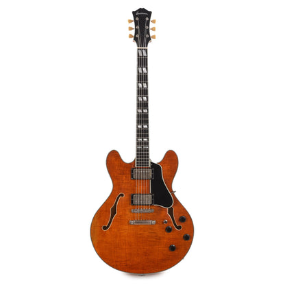 Eastman T59/v Classic Thinline Deluxe Antique Amber w/Seymour Duncan Antiquity Humbuckers Electric Guitars / Semi-Hollow