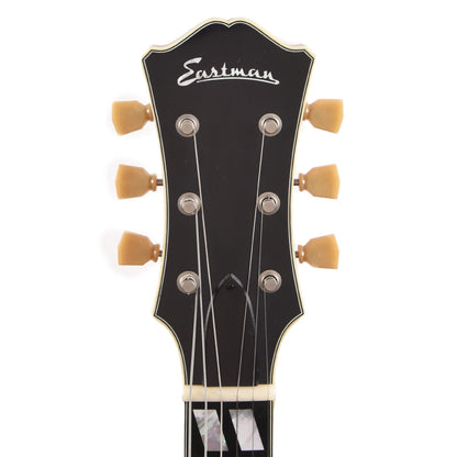 Eastman T59/v Classic Thinline Deluxe Antique Amber w/Seymour Duncan Antiquity Humbuckers Electric Guitars / Semi-Hollow