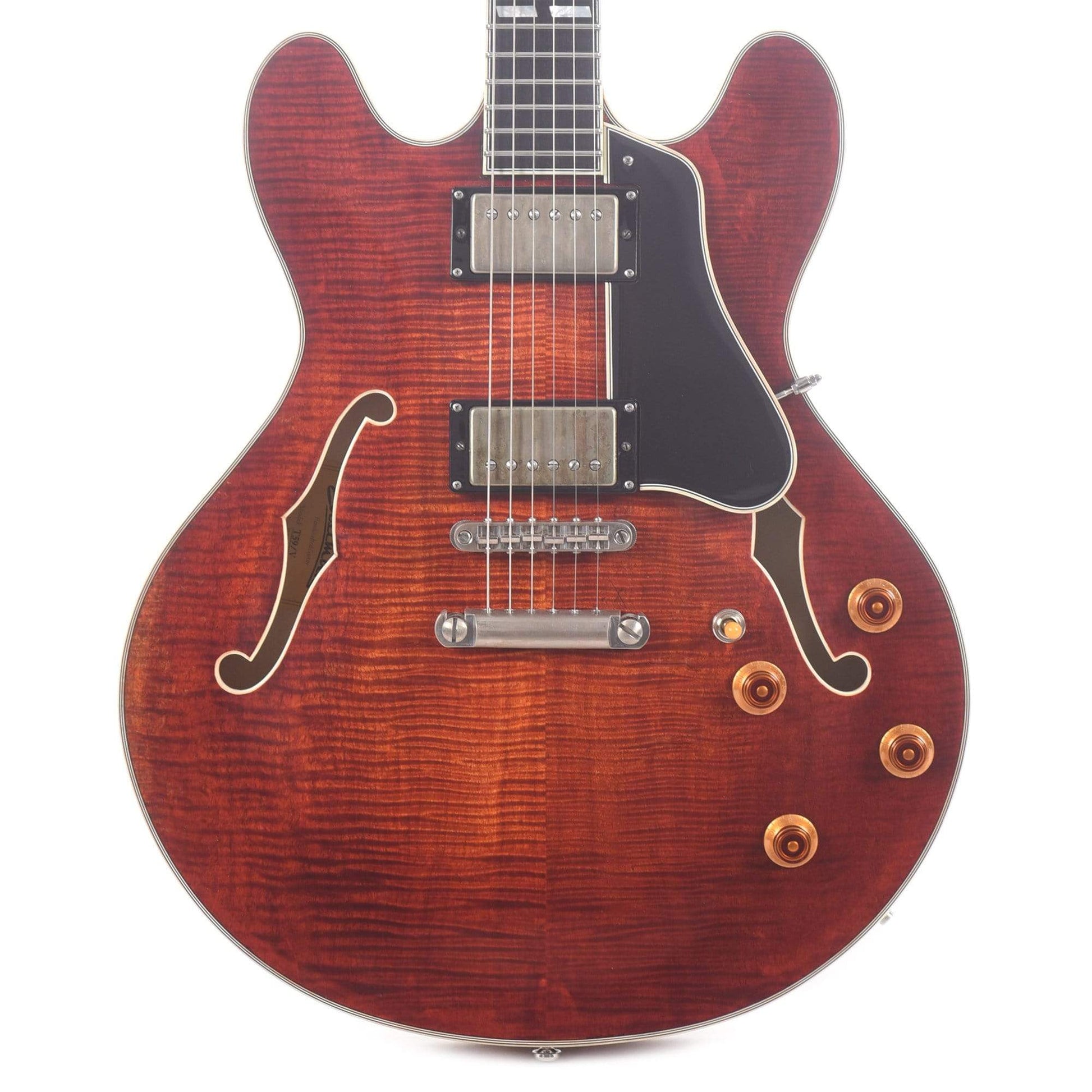 Eastman T59/v Classic Thinline Deluxe Antique Classic w/Seymour Duncan Antiquity Humbuckers Electric Guitars / Semi-Hollow