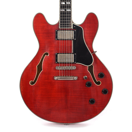 Eastman T59/v Classic Thinline Deluxe Antique Red w/Seymour Duncan Antiquity Humbuckers Electric Guitars / Semi-Hollow