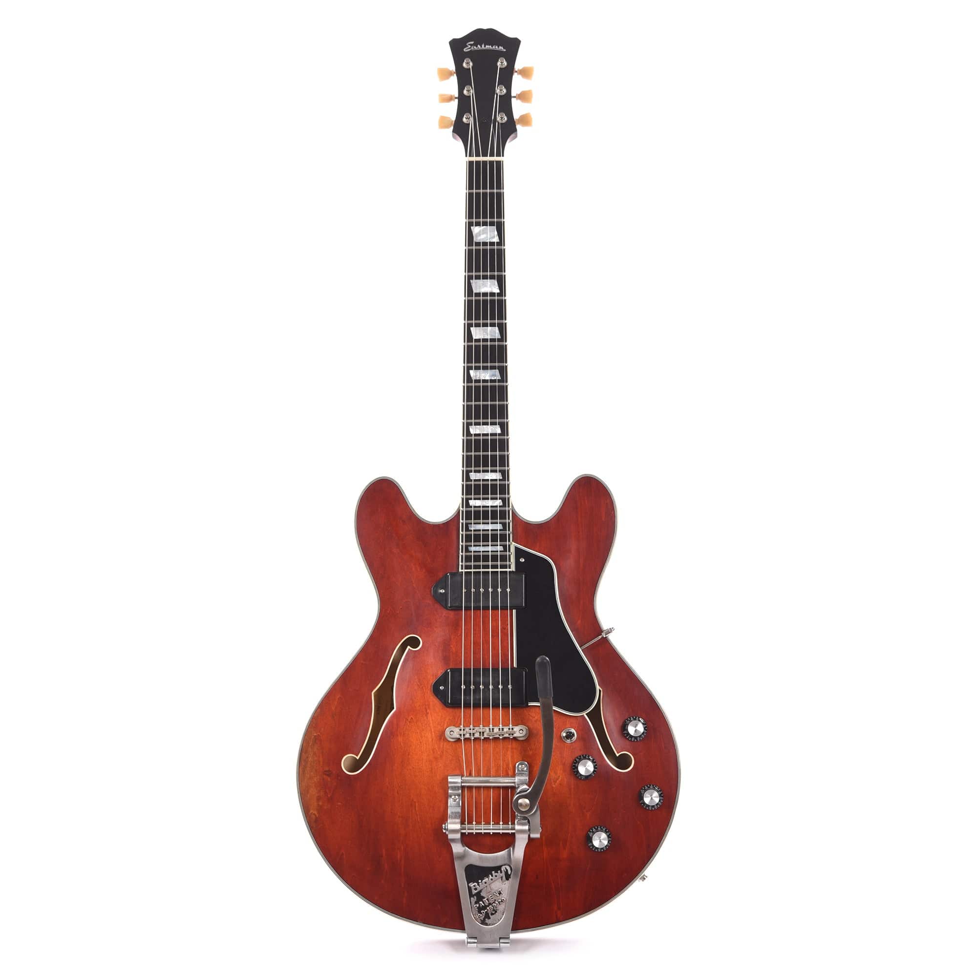 Eastman T64/v Thinline Antique Classic Electric Guitars / Semi-Hollow