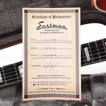 Eastman T64/v Thinline Antique Classic Electric Guitars / Semi-Hollow