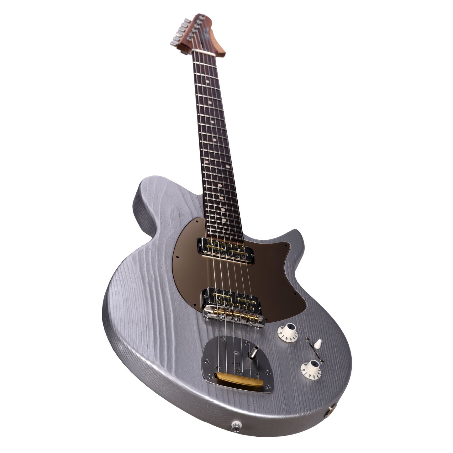 Eastman D'Ambrosio Offset '63 Phoenix Pine Inca Silver w/Lollar Goldfoil Pickups Electric Guitars / Solid Body