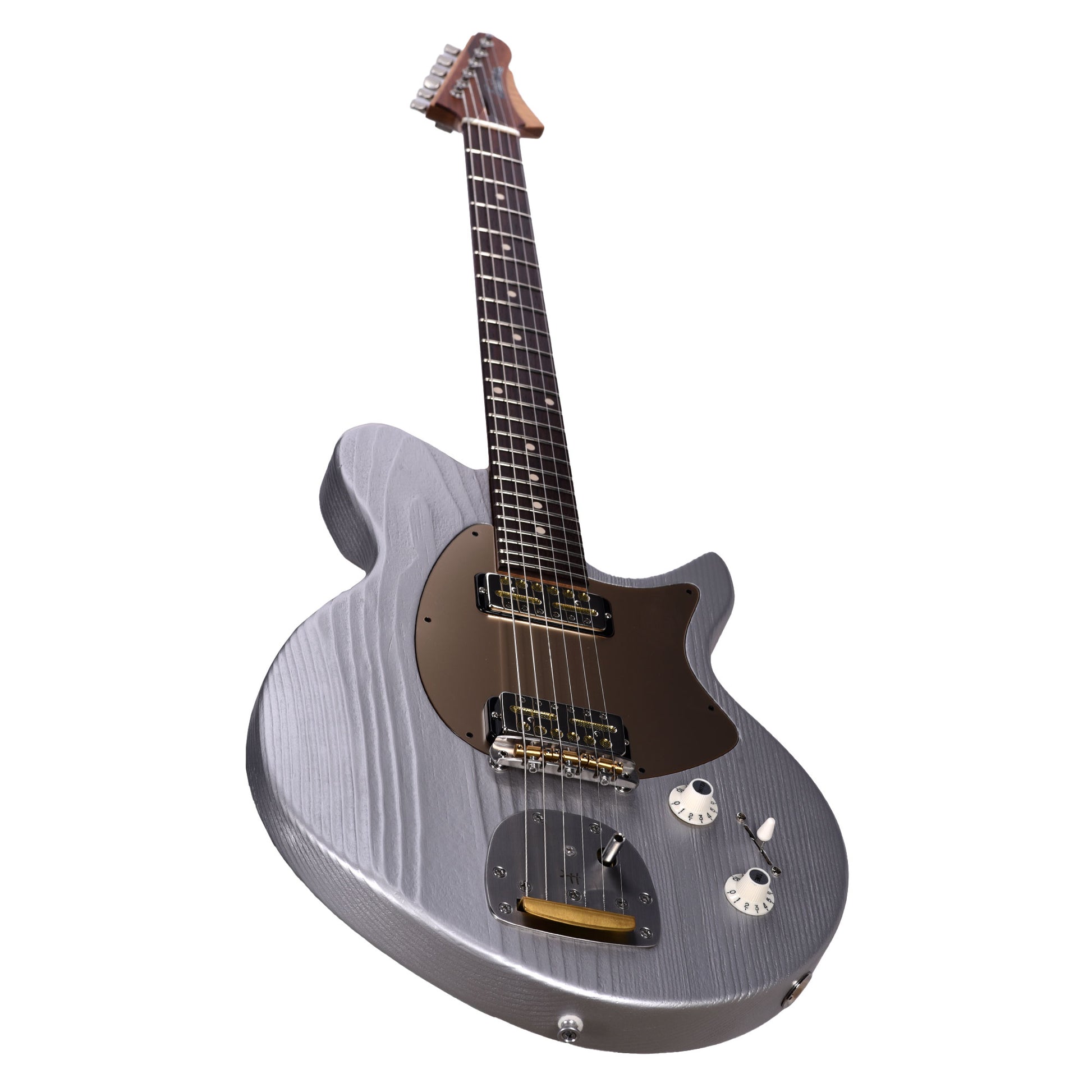 Eastman D'Ambrosio Offset '63 Phoenix Pine Inca Silver w/Lollar Goldfoil Pickups Electric Guitars / Solid Body