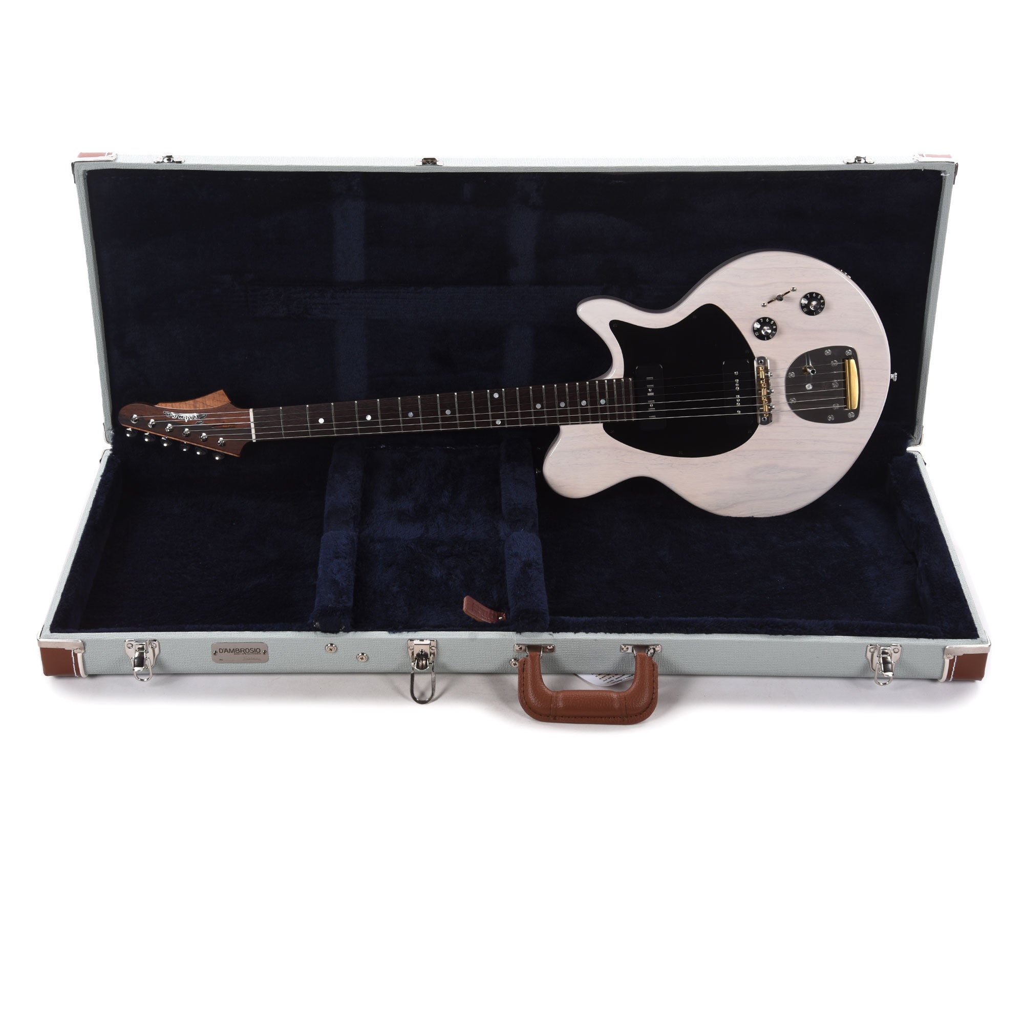 Eastman D'Ambrosio Offset '64 Swamp Ash Vintage Blonde w/Lollar P90s Electric Guitars / Solid Body