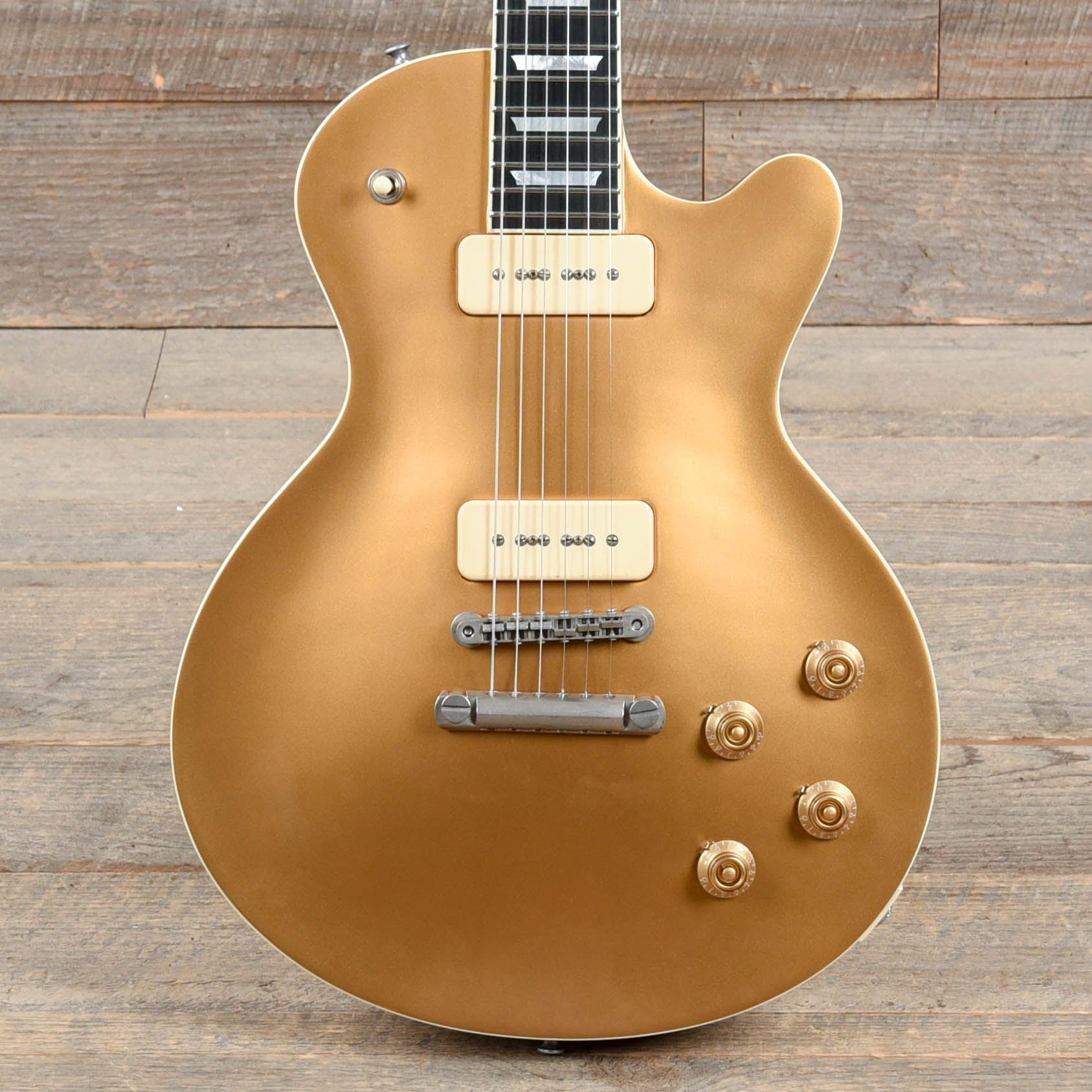 Eastman SB56/n Goldtop Vintage Nitro w/Lollar Pickups Electric Guitars / Solid Body