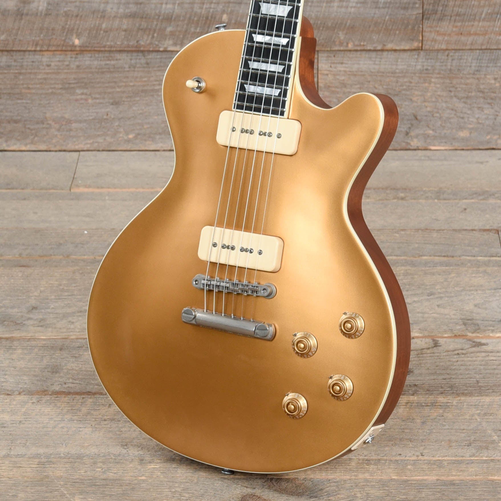 Eastman SB56/n Goldtop Vintage Nitro w/Lollar Pickups Electric Guitars / Solid Body