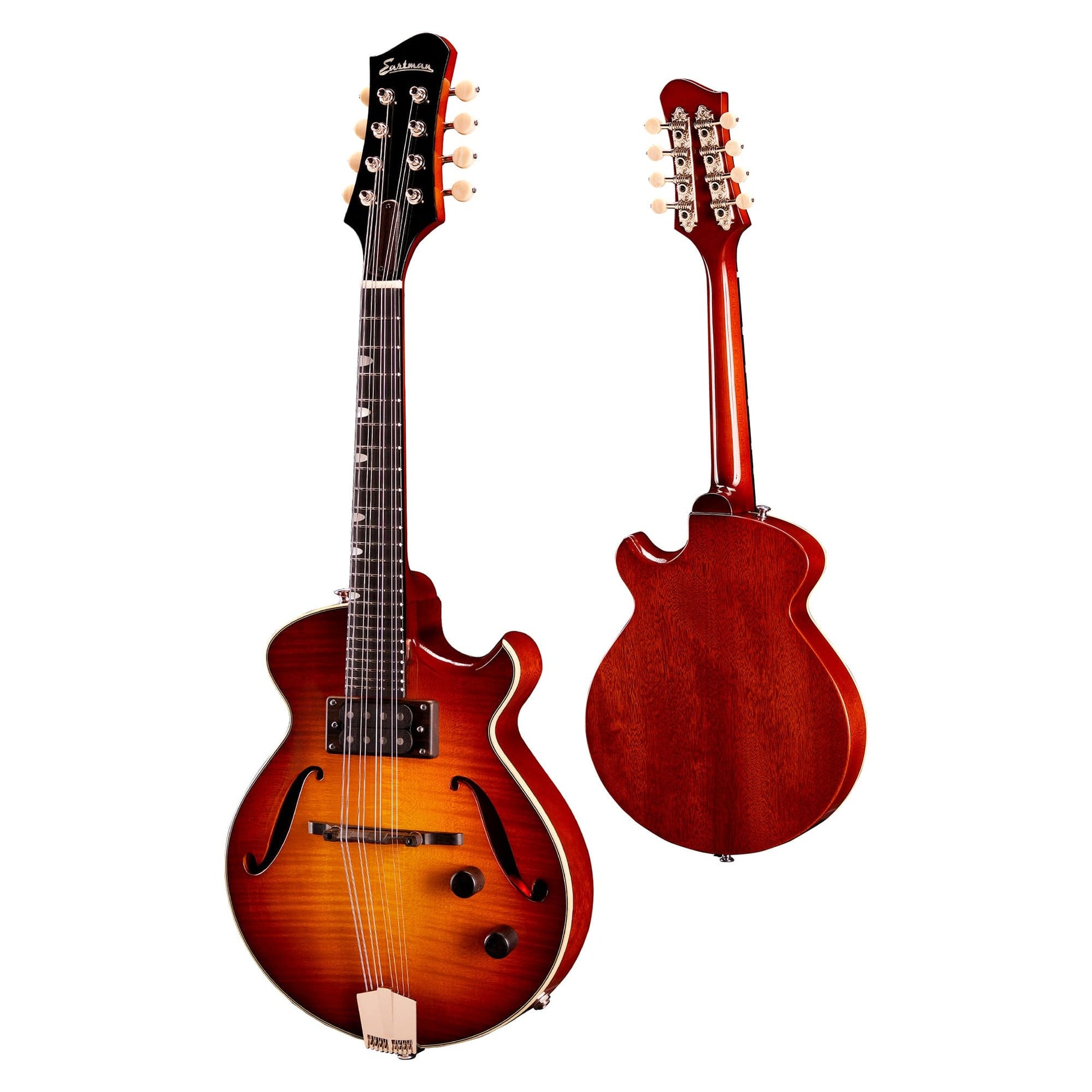 Eastman ER-M Maple/Mahogany Electric Mandolin Goldburst w/Lollar Humbucker Folk Instruments / Mandolins