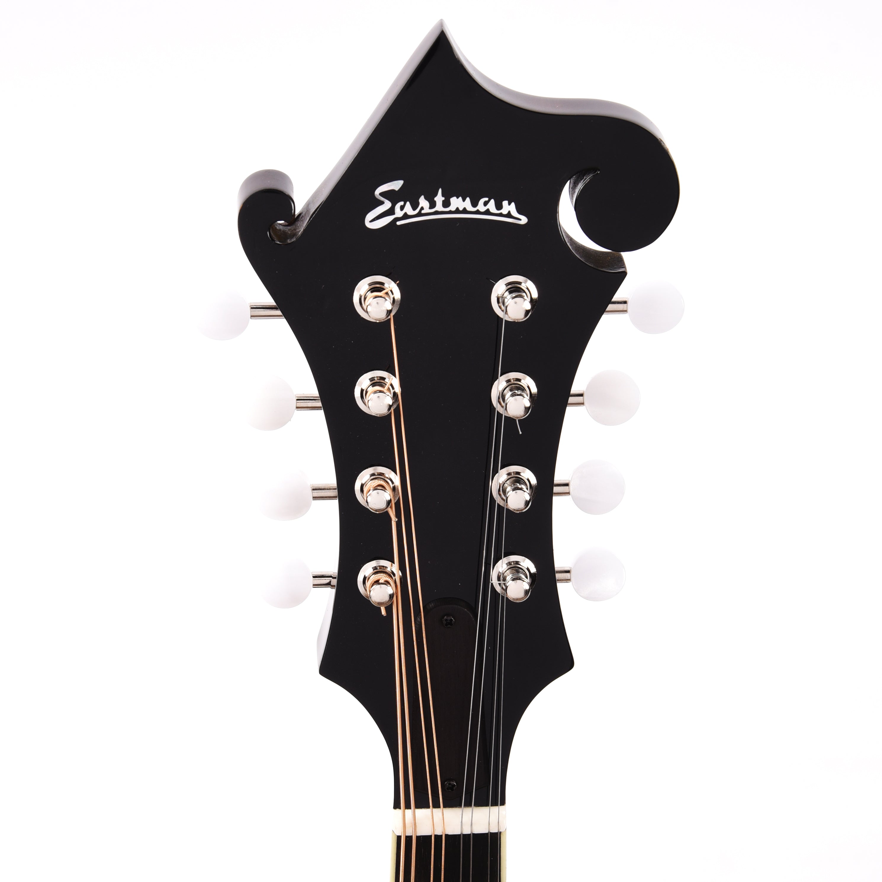 Eastman Limited MD515 Adirondack/Maple F-Style Black Folk Instruments / Mandolins