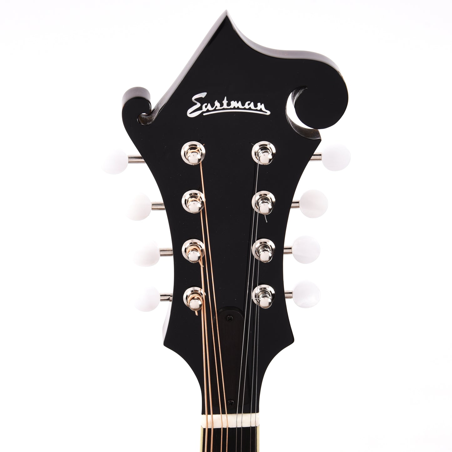 Eastman Limited MD515 Adirondack/Maple F-Style Black Folk Instruments / Mandolins