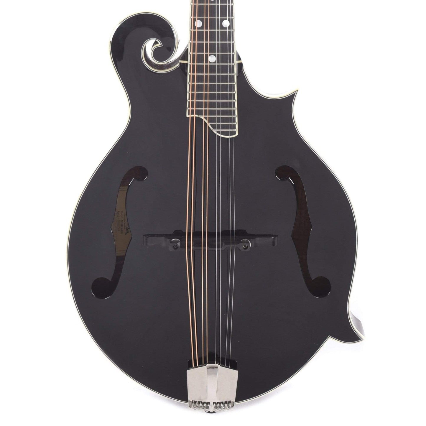 Eastman MD415 Sitka/Mahogany F-Style Mandolin Black Folk Instruments / Mandolins