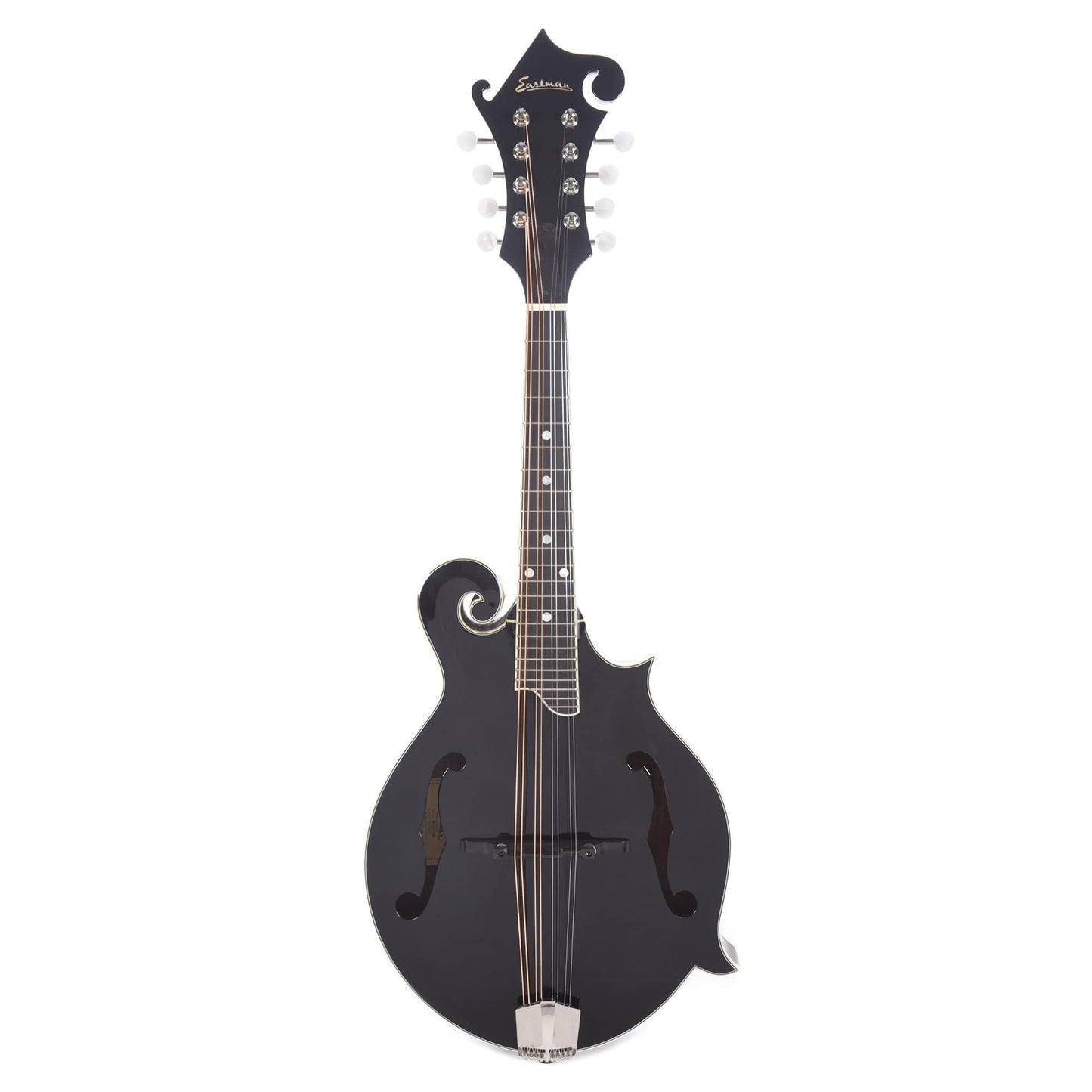 Eastman MD415 Sitka/Mahogany F-Style Mandolin Black Folk Instruments / Mandolins