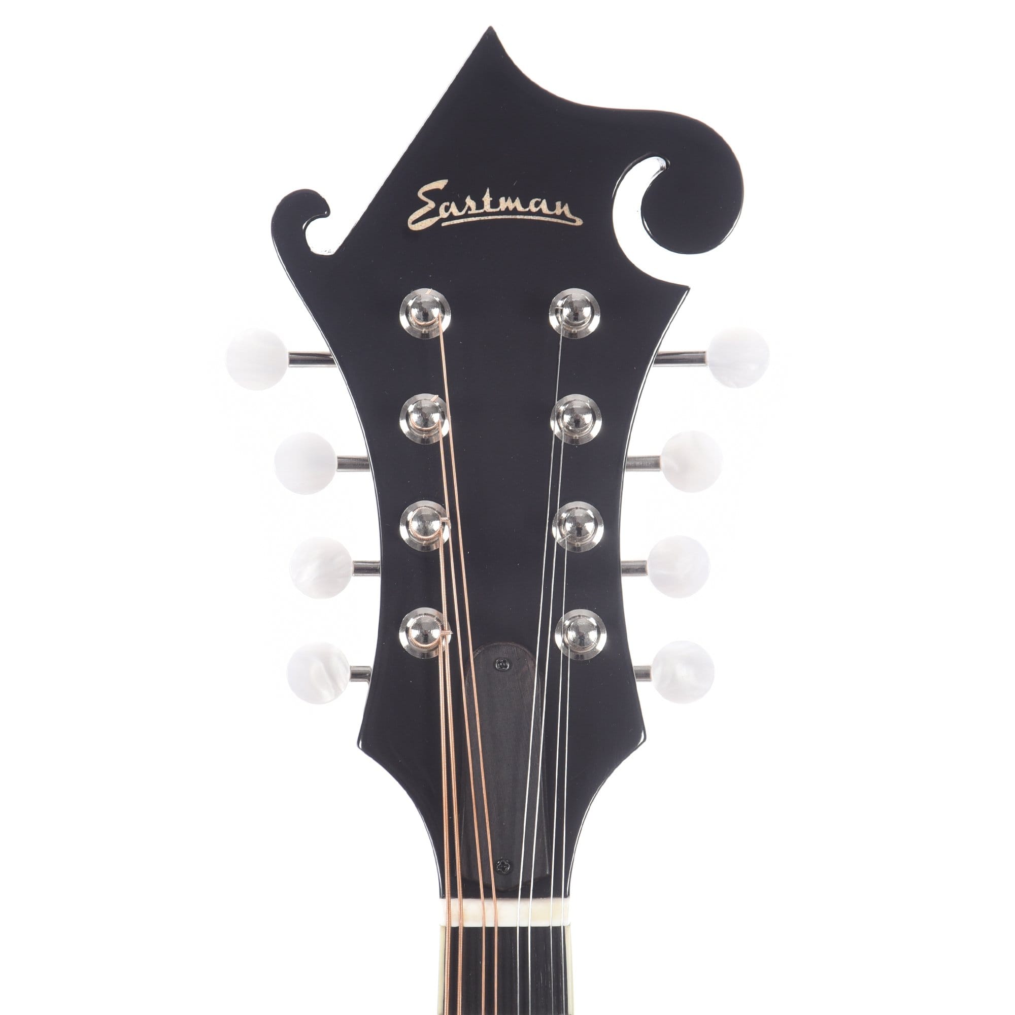 Eastman MD415 Sitka/Mahogany F-Style Mandolin Black Folk Instruments / Mandolins