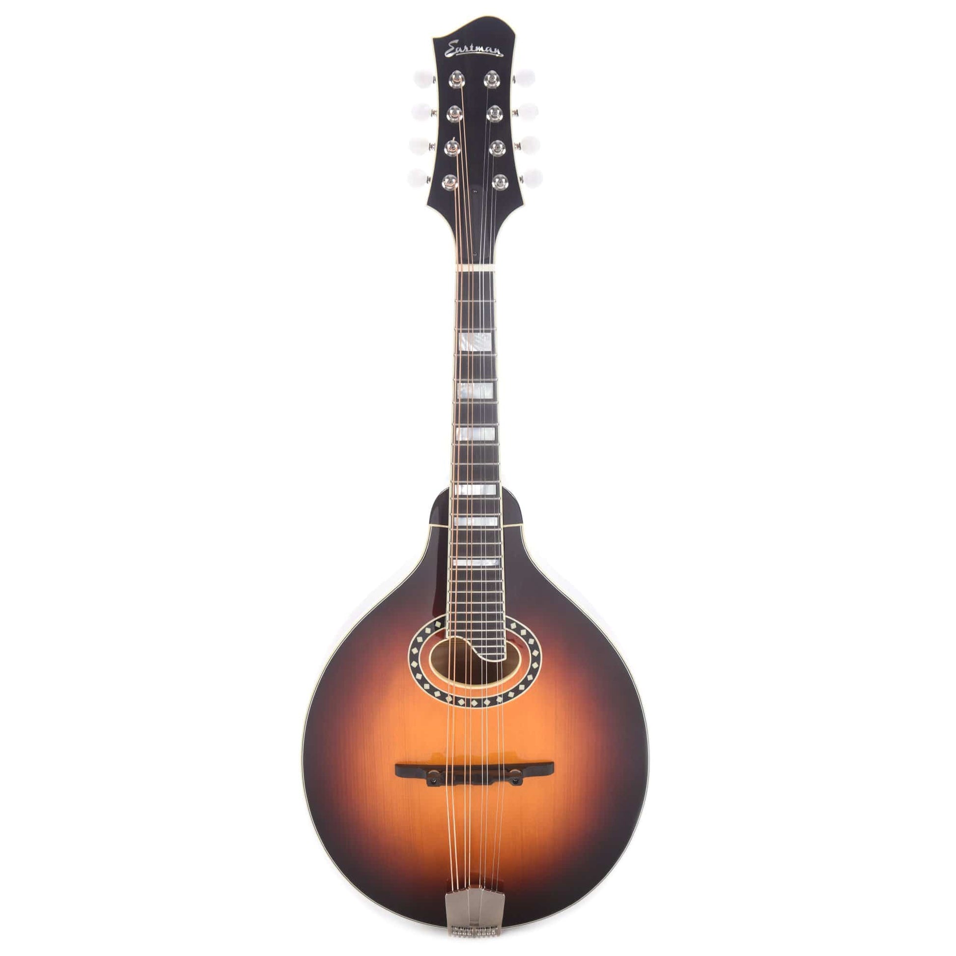 Eastman MD604 Sitka/Maple A-Style Oval Hole Mandolin Sunburst Folk Instruments / Mandolins