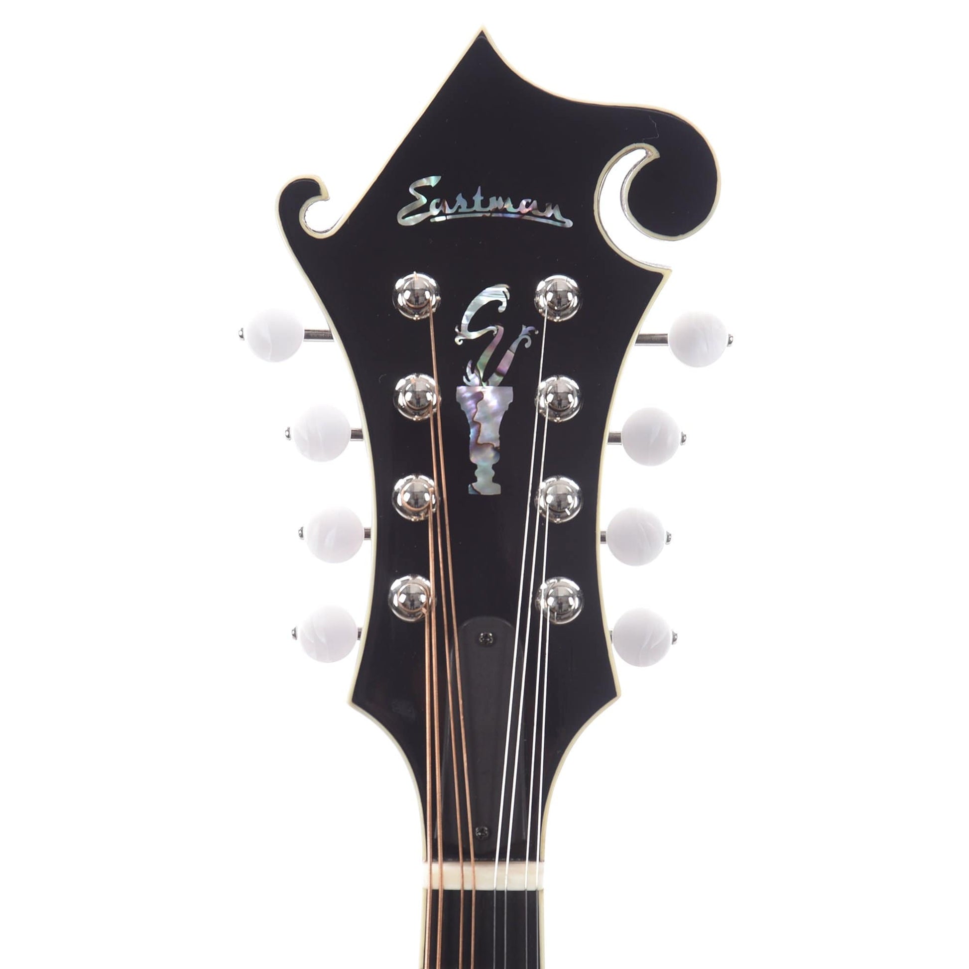 Eastman MD814 Adirondack/Flame Maple F-Style Oval Hole Mandolin Classic Finish Folk Instruments / Mandolins