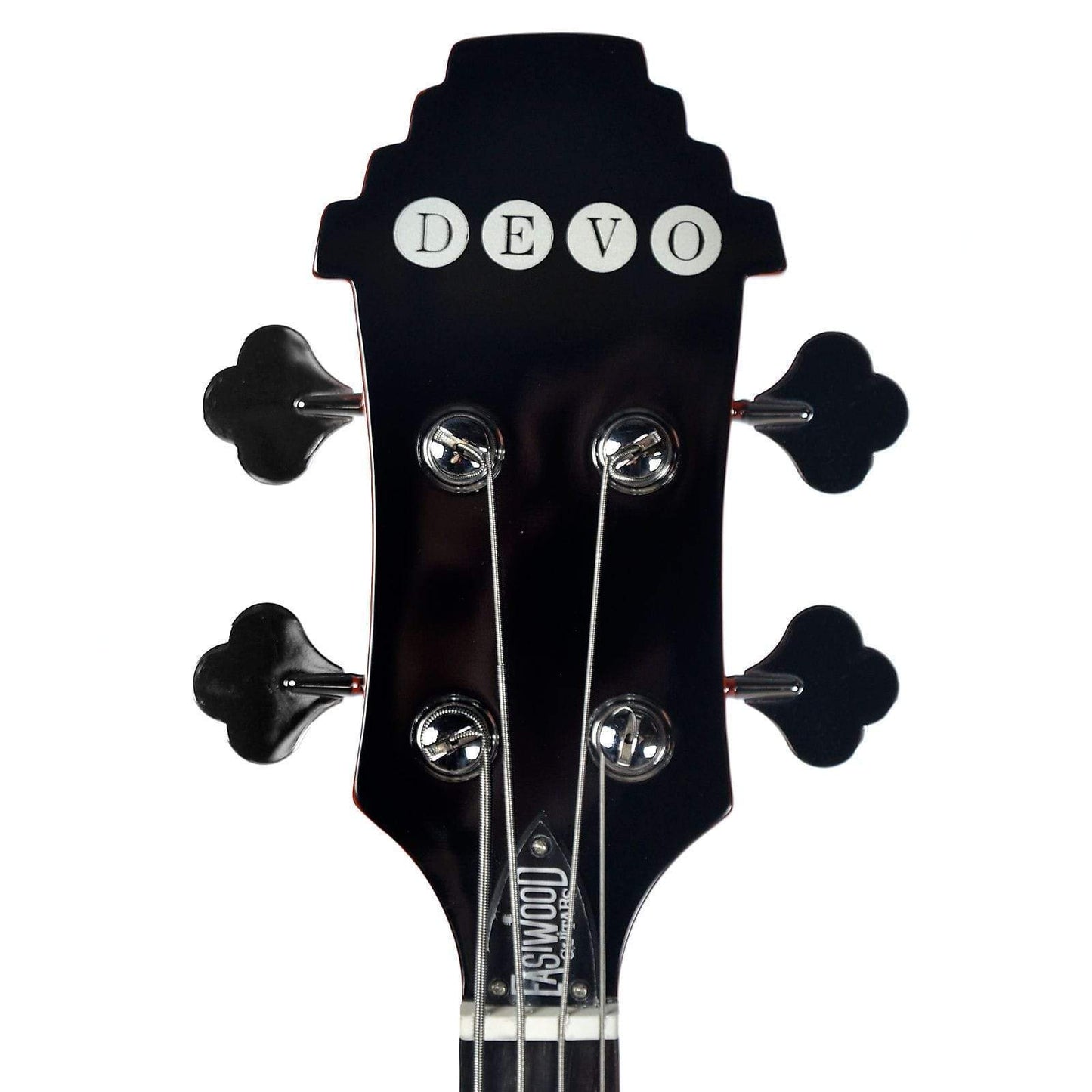 Eastwood Custom Shop Devo Be Stiff Bass Orange Bass Guitars / 4-String