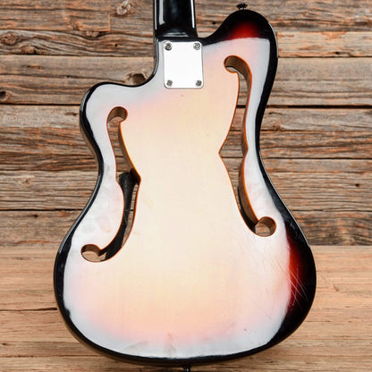 Eastwood EUB-1 Red Burst Bass Guitars / 4-String