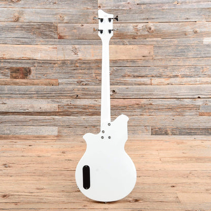 Eastwood Airline Map Bass White Bass Guitars / Short Scale