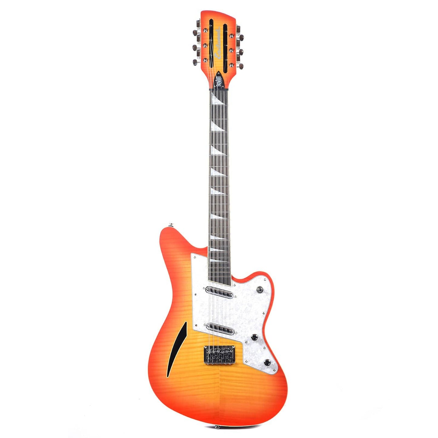 Eastwood 12-String Surfcaster Cherryburst Electric Guitars / 12-String