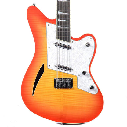 Eastwood 12-String Surfcaster Cherryburst Electric Guitars / 12-String