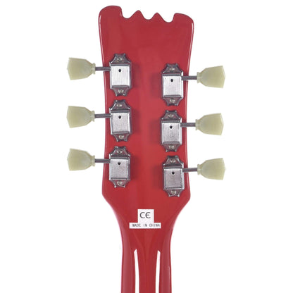 Eastwood Sidejack Baritone Deluxe Red Electric Guitars / Baritone