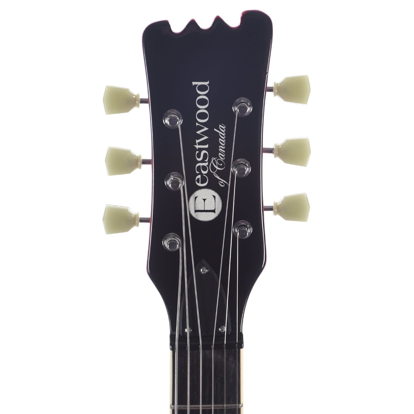 Eastwood Sidejack Baritone Deluxe Red Electric Guitars / Baritone