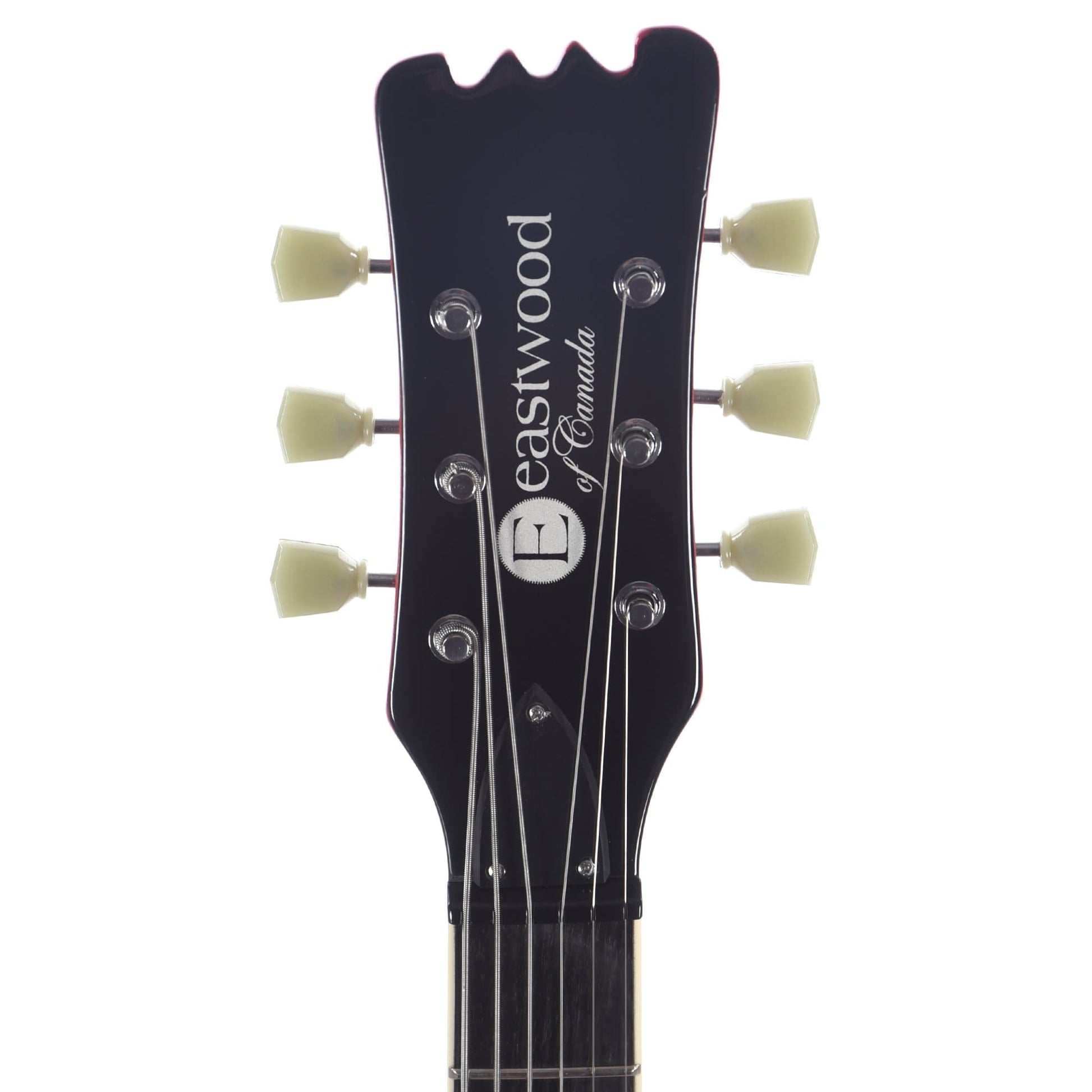 Eastwood Sidejack Baritone Deluxe Red Electric Guitars / Baritone