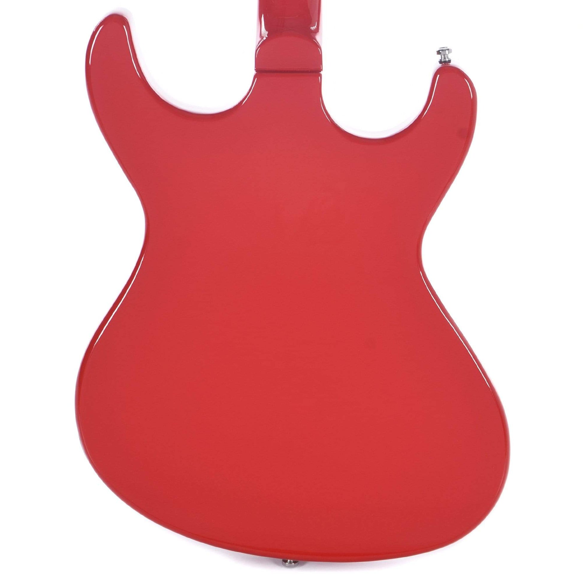 Eastwood Sidejack Baritone Deluxe Red Electric Guitars / Baritone