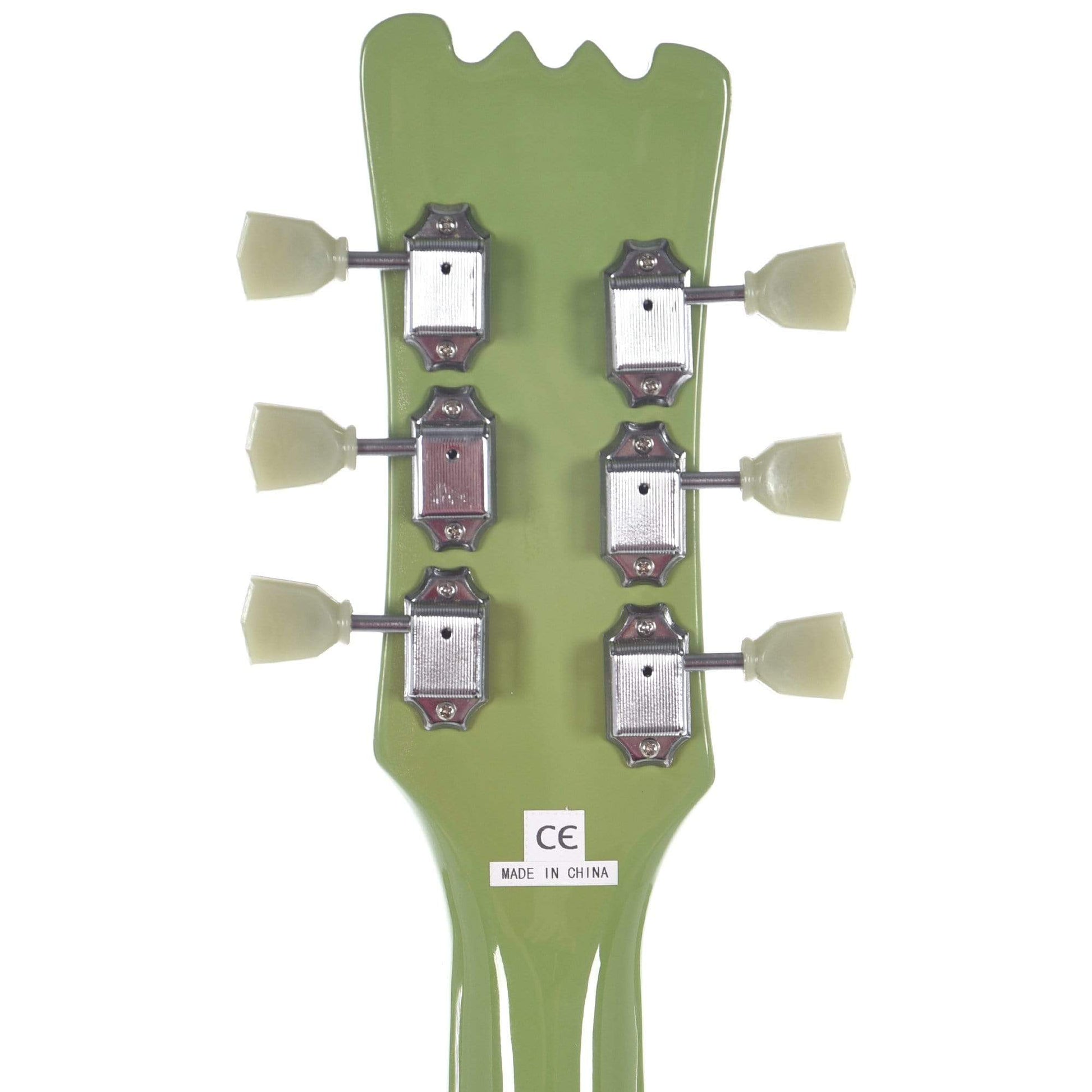 Eastwood Sidejack Baritone Deluxe Vintage Mint Green Electric Guitars / Baritone