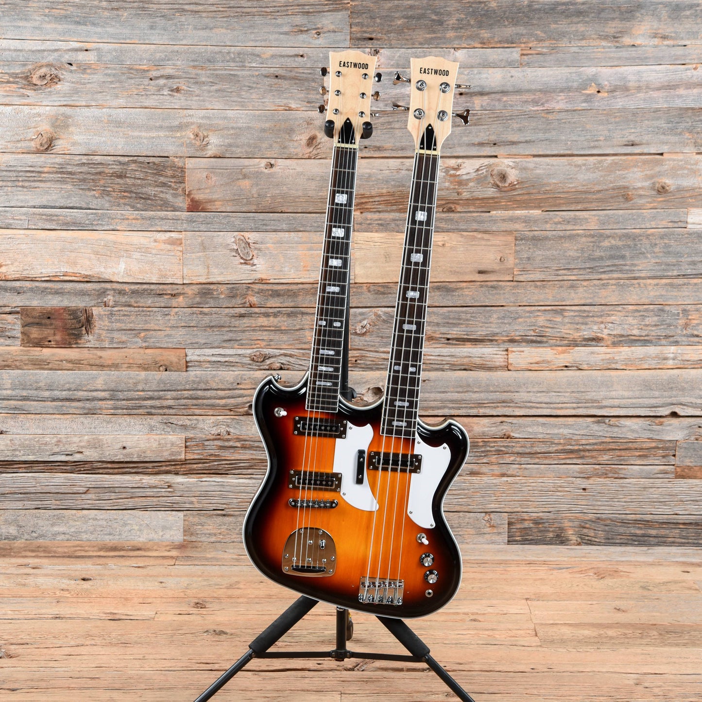 Eastwood Doubleneck 4/6 Sunburst 2019 Electric Guitars / Hollow Body