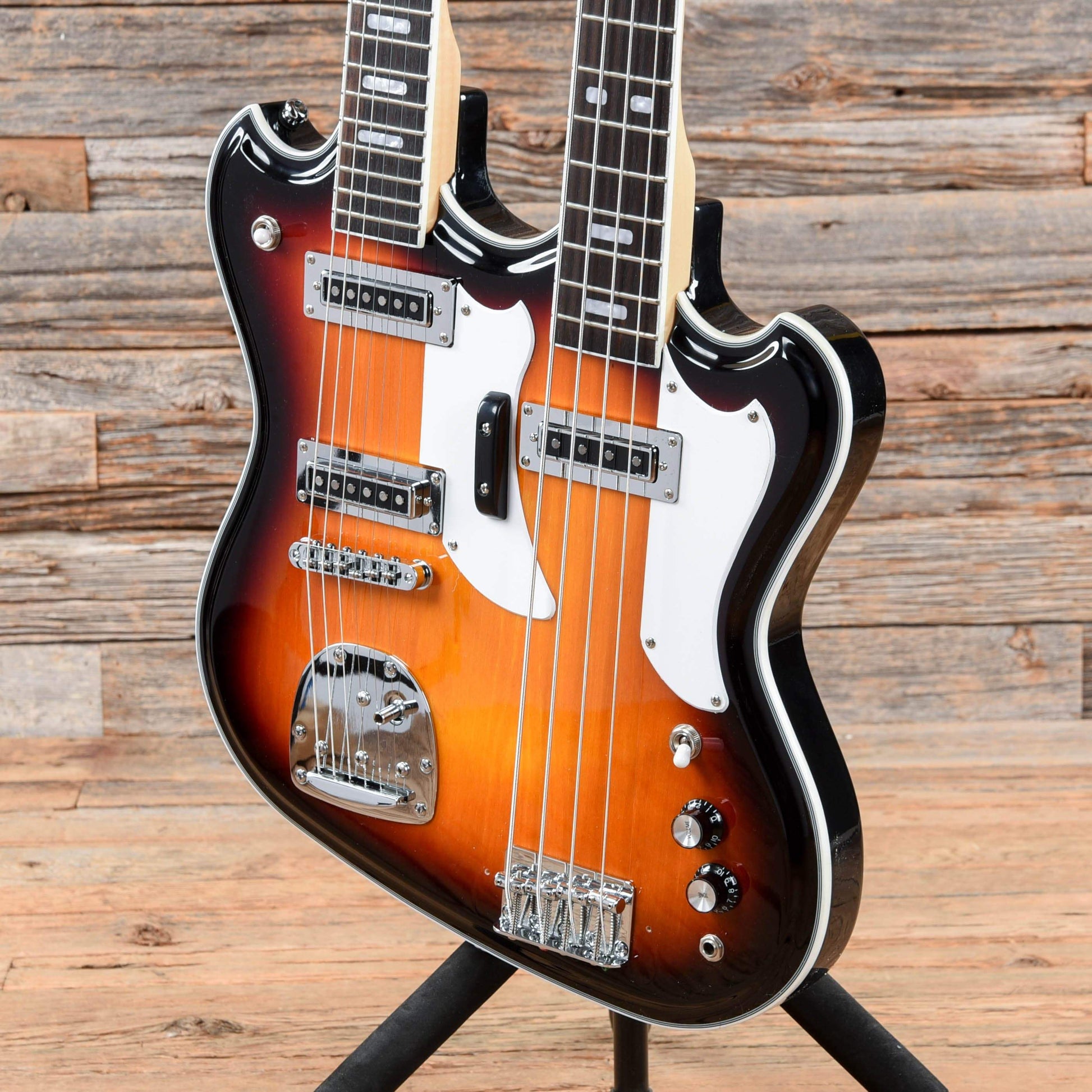 Eastwood Doubleneck 4/6 Sunburst 2019 Electric Guitars / Hollow Body