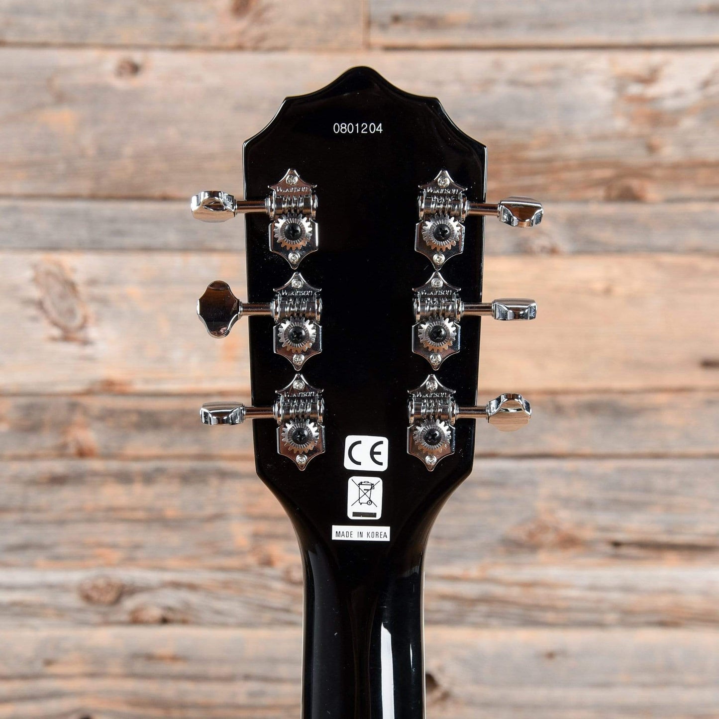Eastwood Tuxedo Black Electric Guitars / Hollow Body